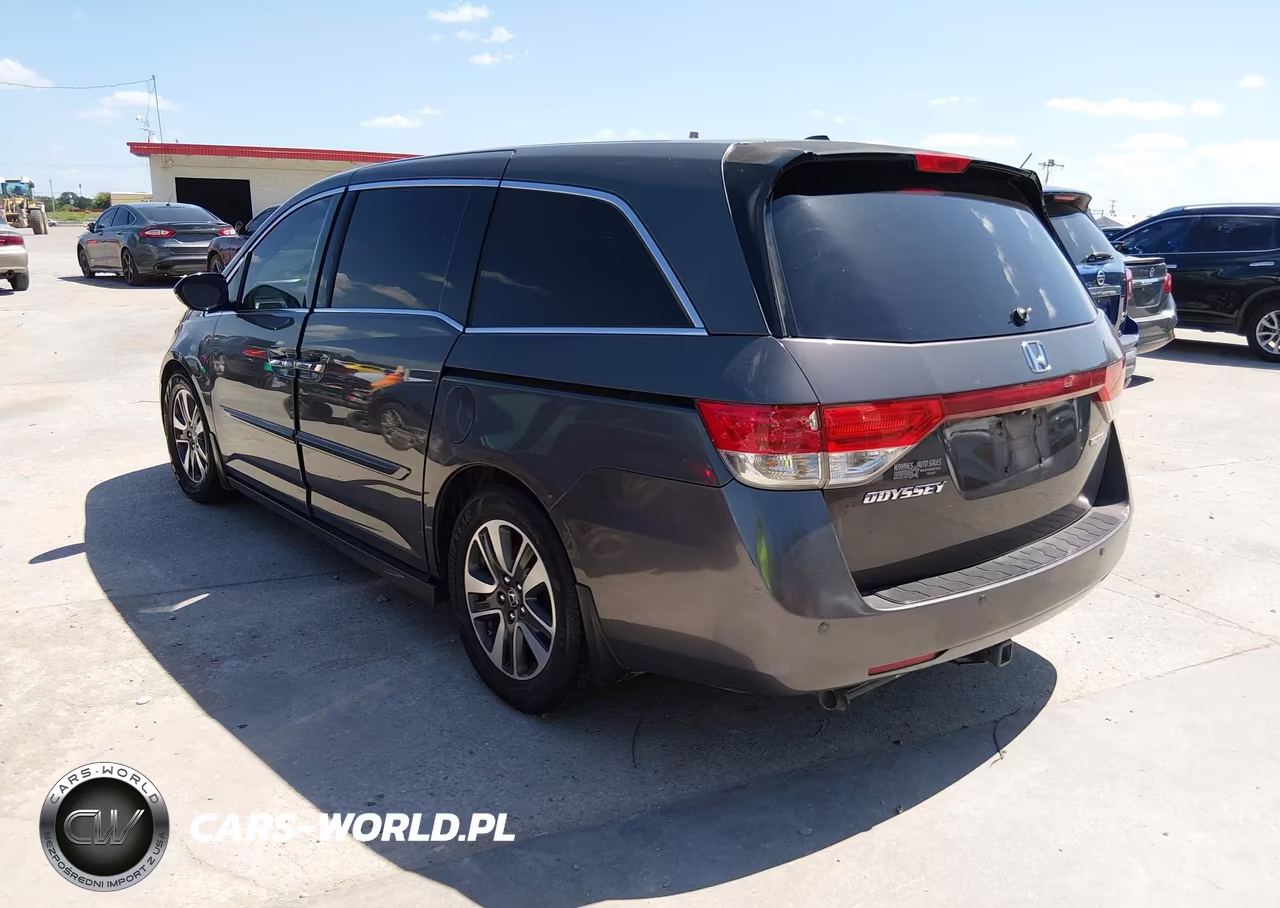 2014 Honda Odyssey Touring-Touring Elite VIN:5FNRL5H91EB052499 - 3