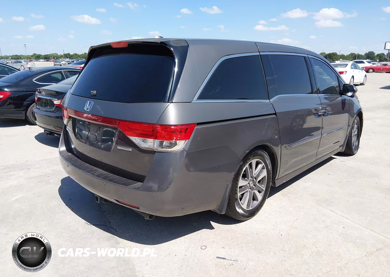 2014 Honda Odyssey Touring-Touring Elite VIN:5FNRL5H91EB052499 - 4