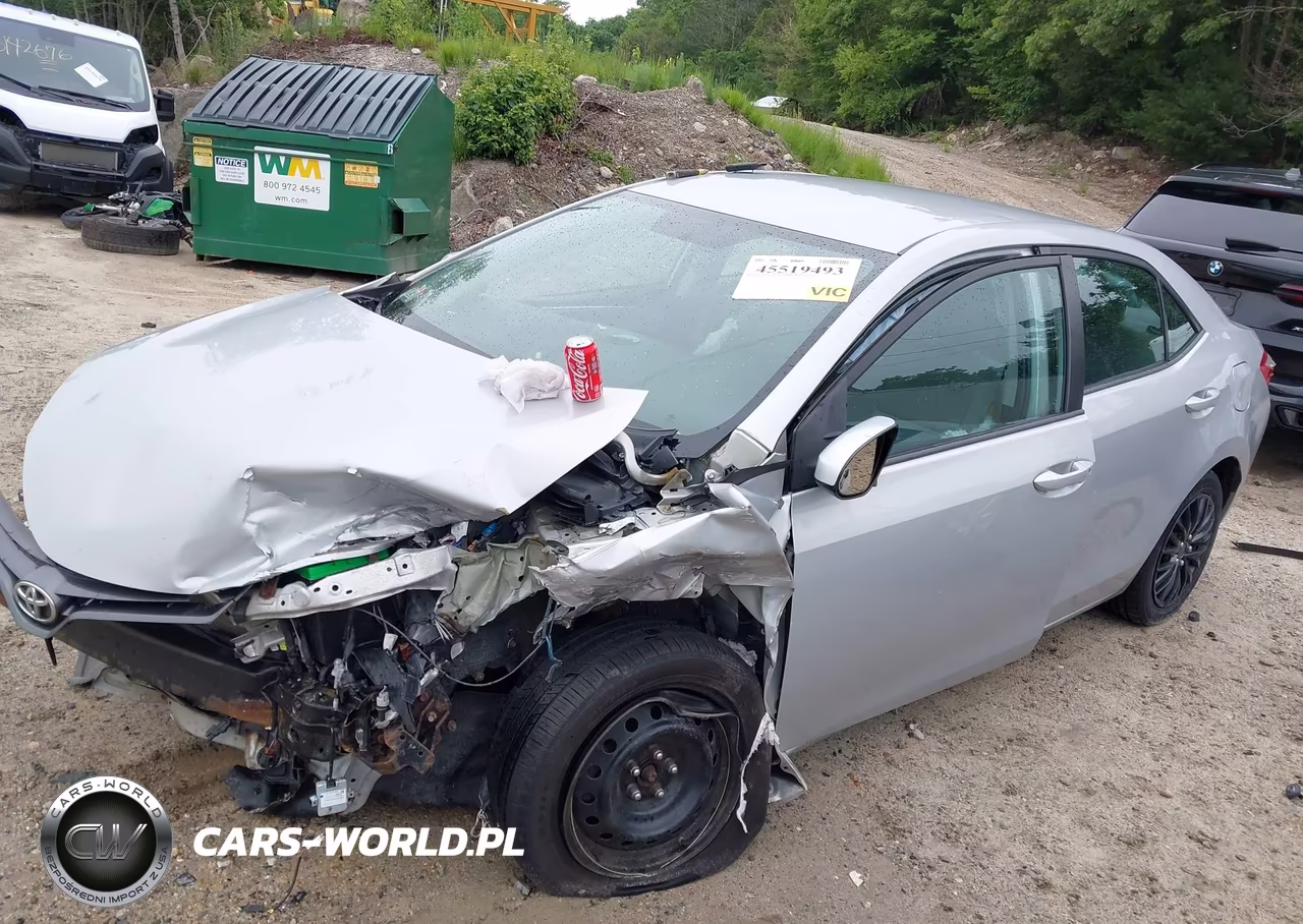 2016 Toyota Corolla Le VIN:2T1BURHE0GC537372 - 2