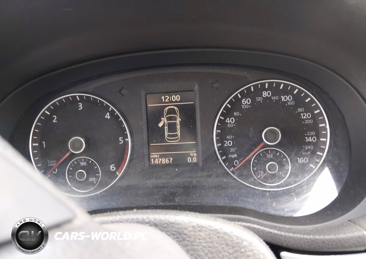2012 Volkswagen Passat 2.0L Tdi Se VIN:1VWBN7A39CC067563 - 7