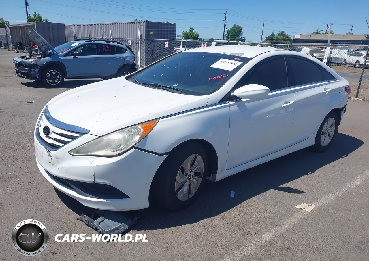2014 Hyundai Sonata Gls VIN:5NPEB4AC4EH822617 - 2
