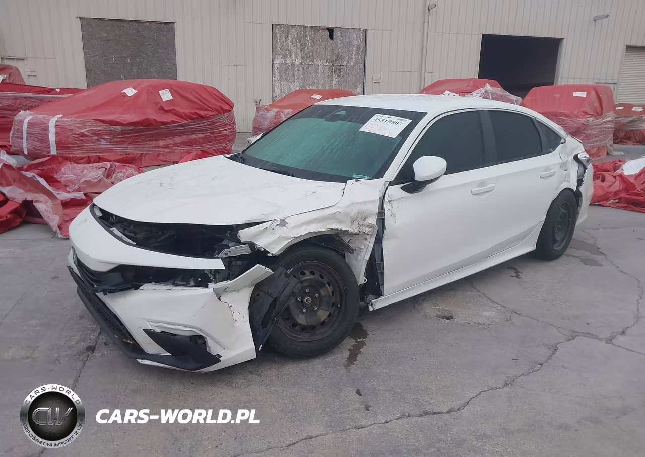2022 Honda Civic Lx VIN:2HGFE2F21NH518493 - 2