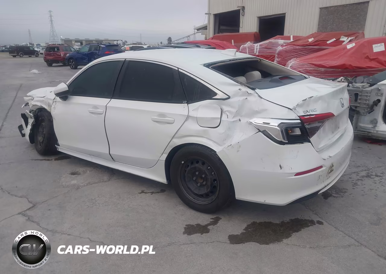 2022 Honda Civic Lx VIN:2HGFE2F21NH518493 - 3