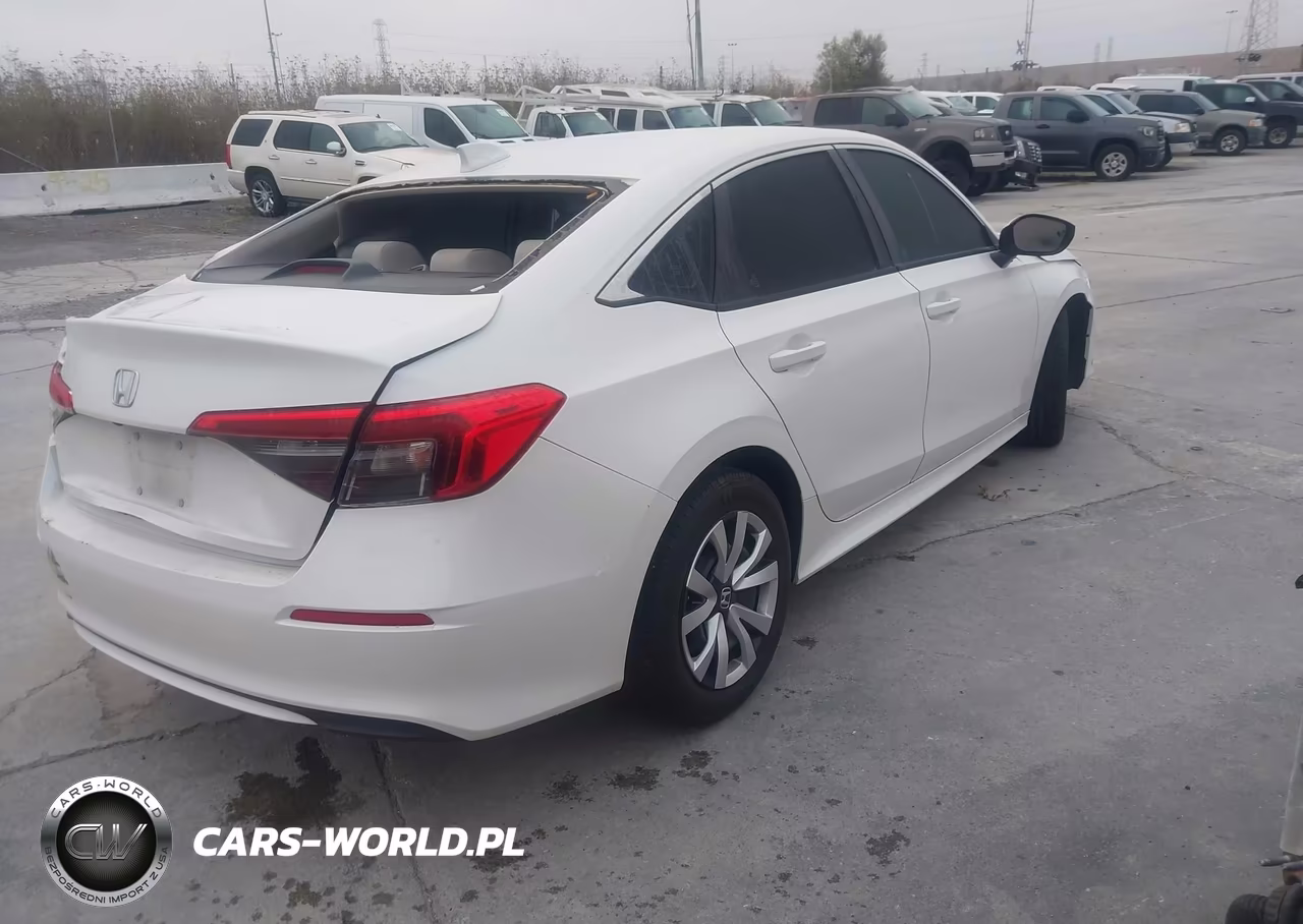 2022 Honda Civic Lx VIN:2HGFE2F21NH518493 - 4
