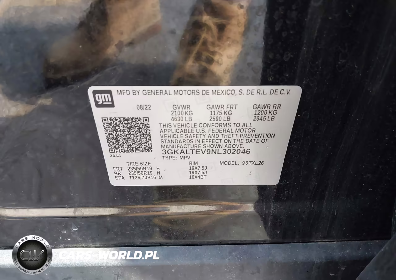 2022 GMC Terrain Awd Sle VIN:3GKALTEV9NL302046 - 9