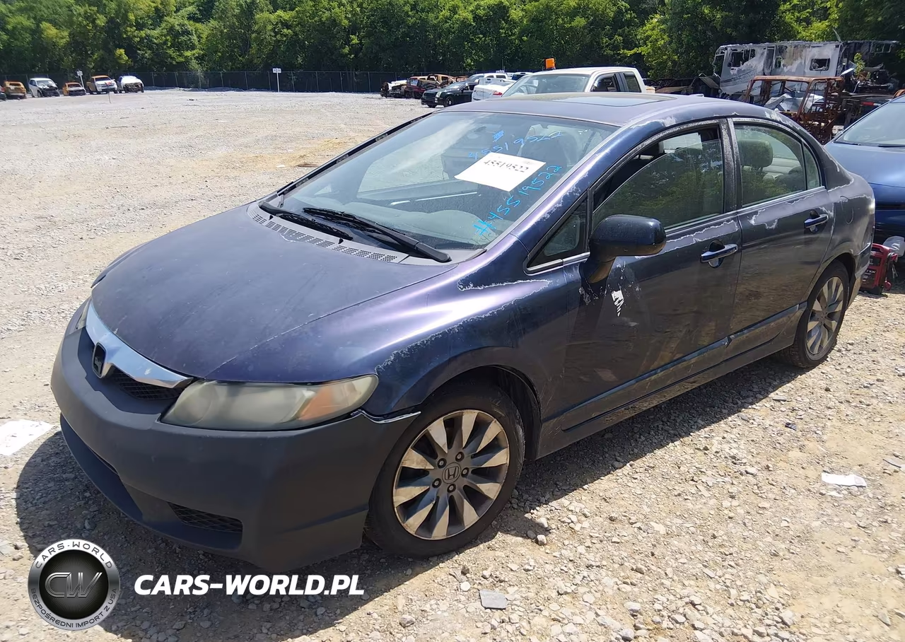 2009 Honda Civic Ex-L VIN:2HGFA16939H525664 - 2