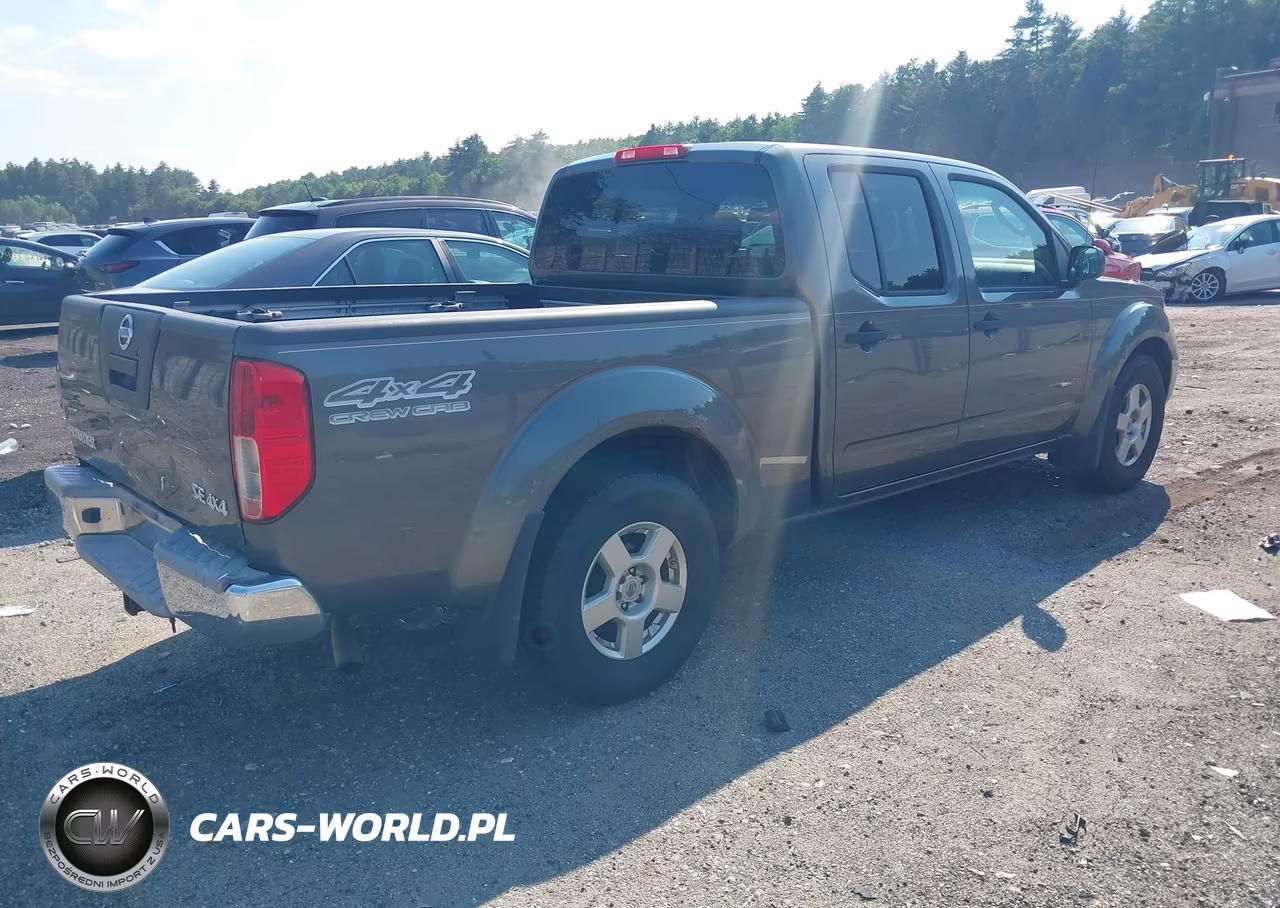 2007 Nissan Frontier Se VIN:1N6AD09W37C458086 - 4