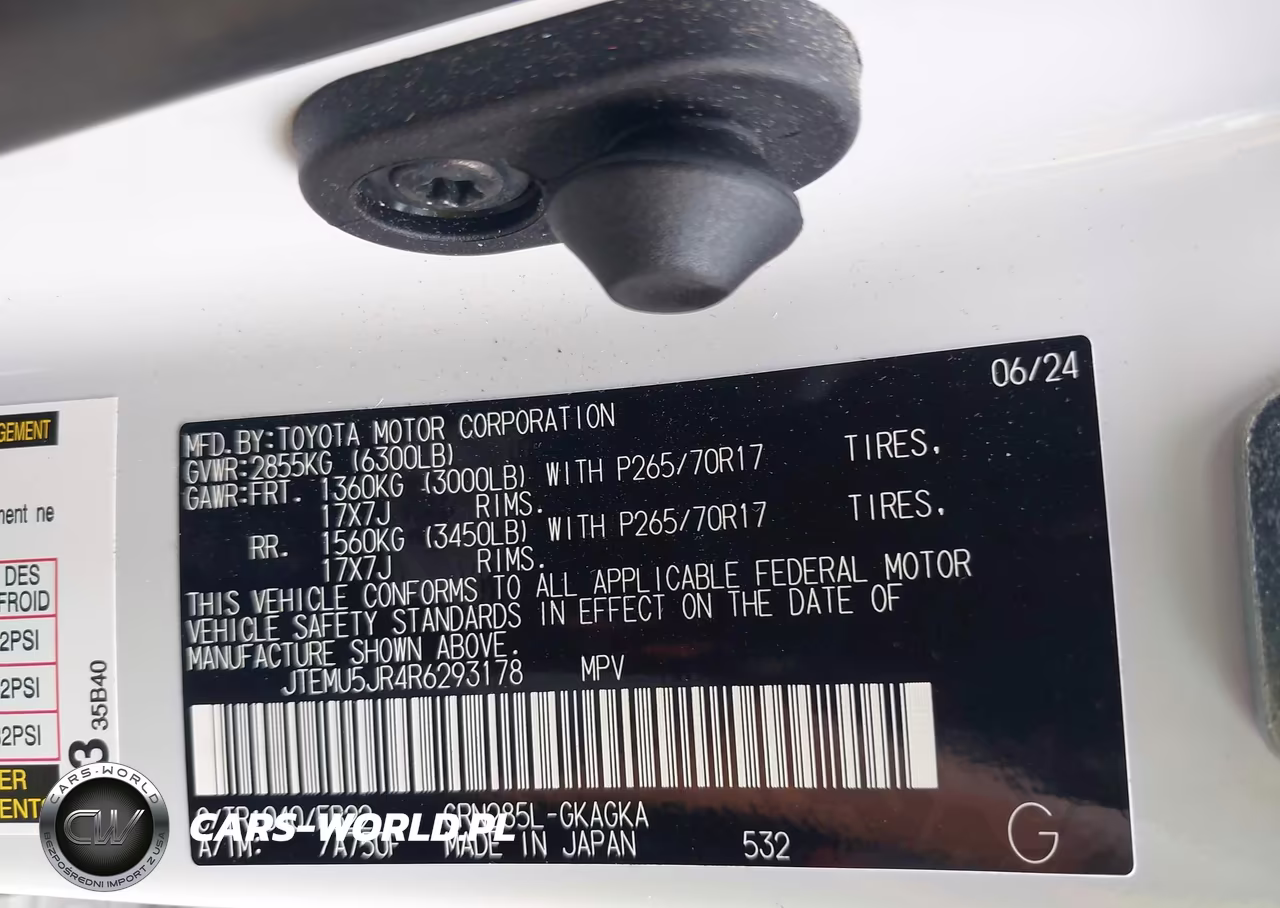 2024 Toyota 4Runner Sr5 VIN:JTEMU5JR4R6293178 - 9