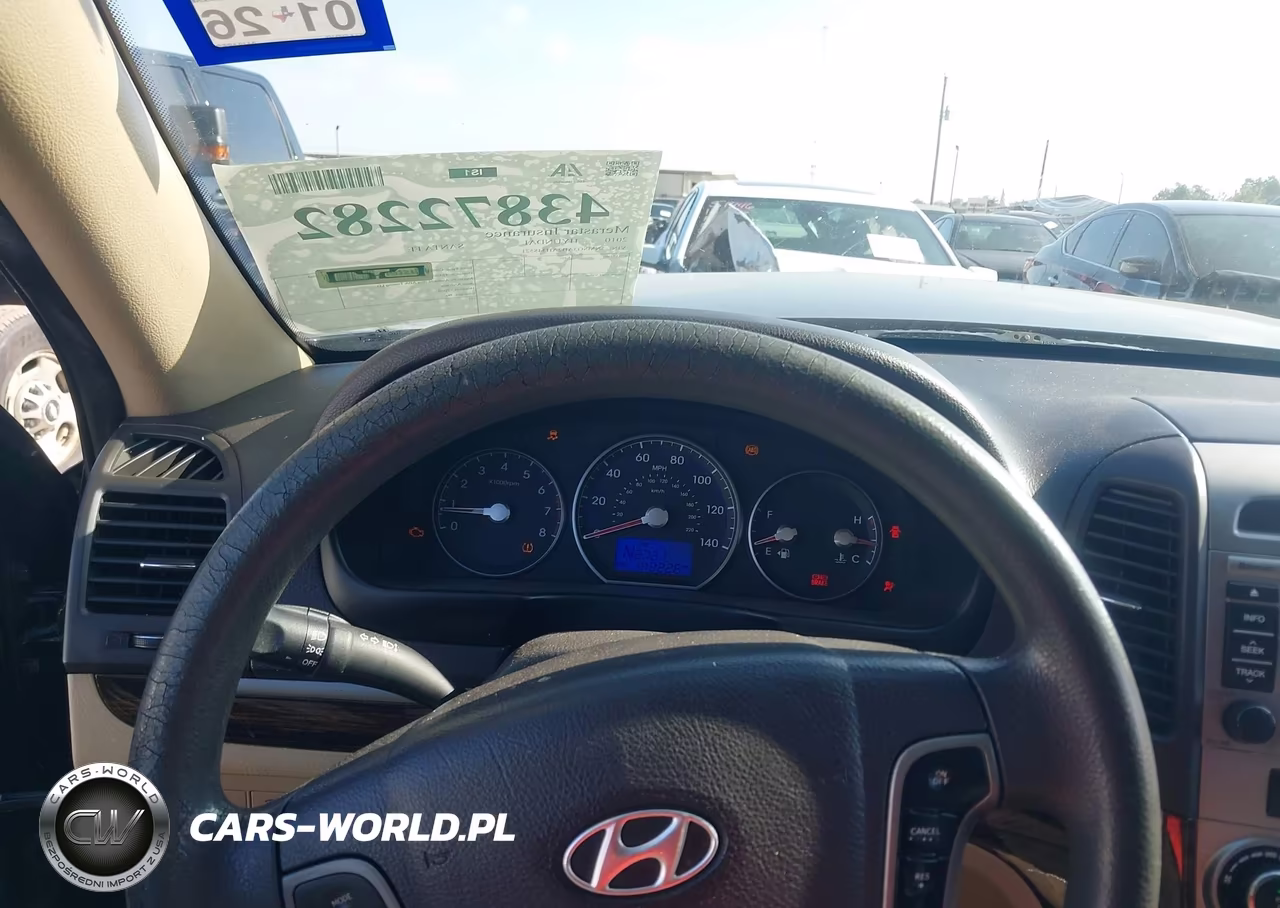2010 Hyundai Santa Fe Gls VIN:5NMSG3AB2AH348521 - 7