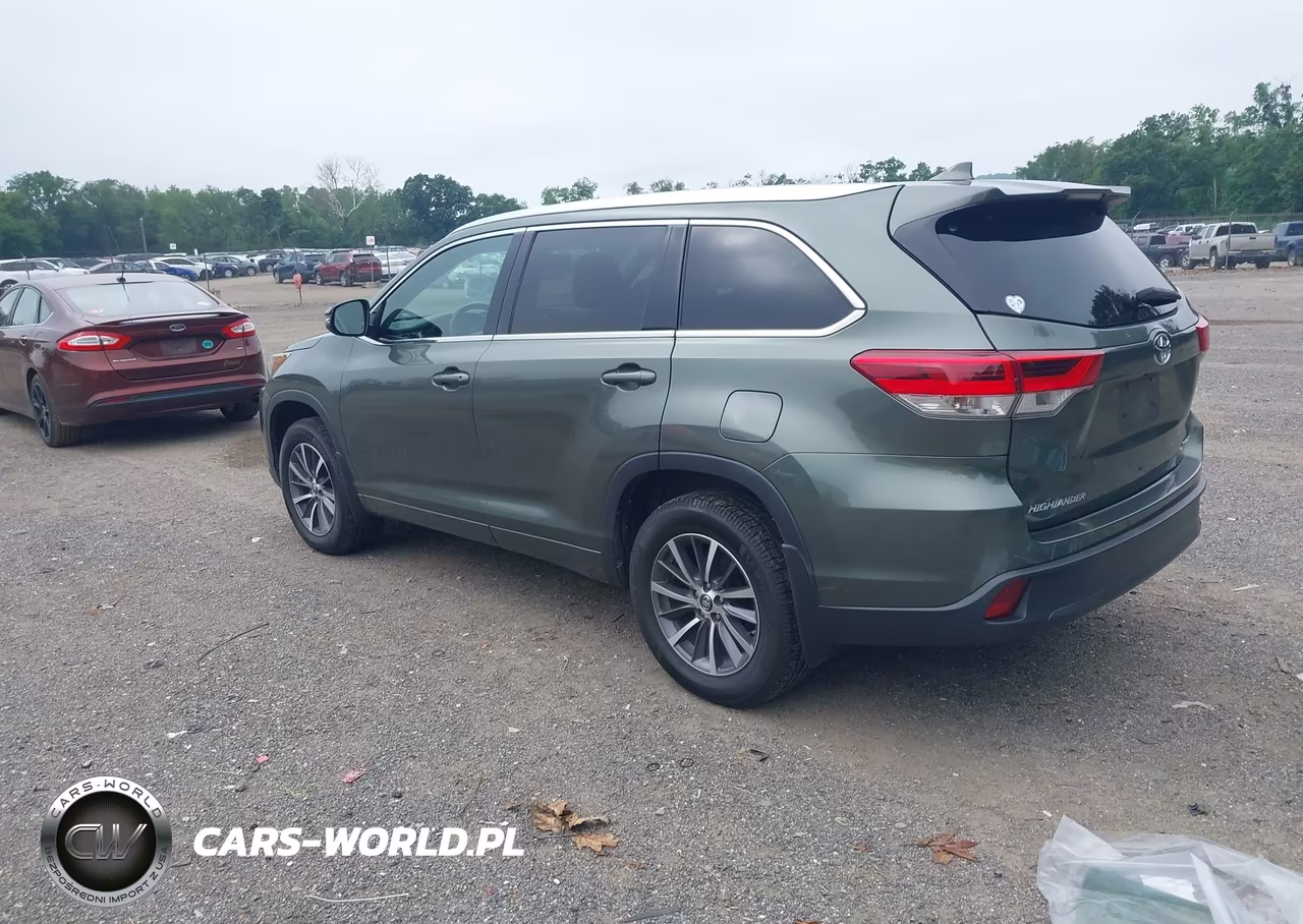 2018 Toyota Highlander Xle VIN:5TDJZRFH0JS866596 - 3
