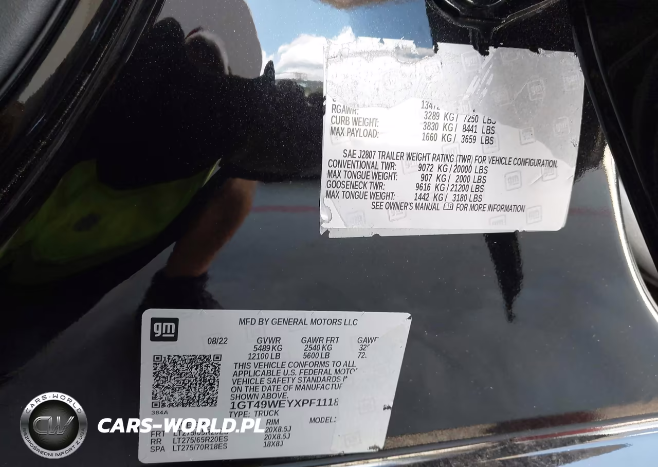 2023 GMC Sierra 3500Hd 4Wd Standard Bed Denali VIN:1GT49WEYXPF111834 - 9