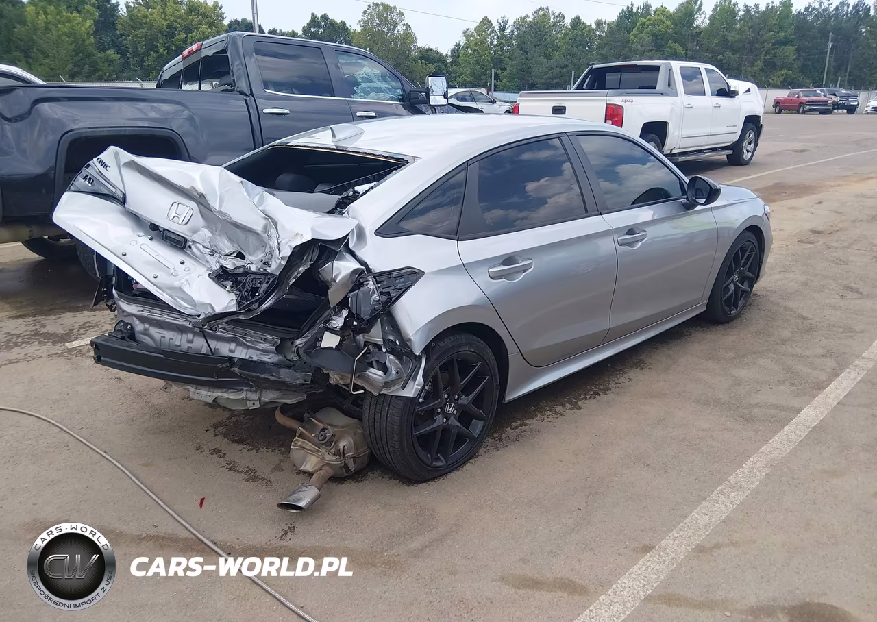 2026 Honda Civic Sport VIN:2HGFE2F50TH518704 - 4