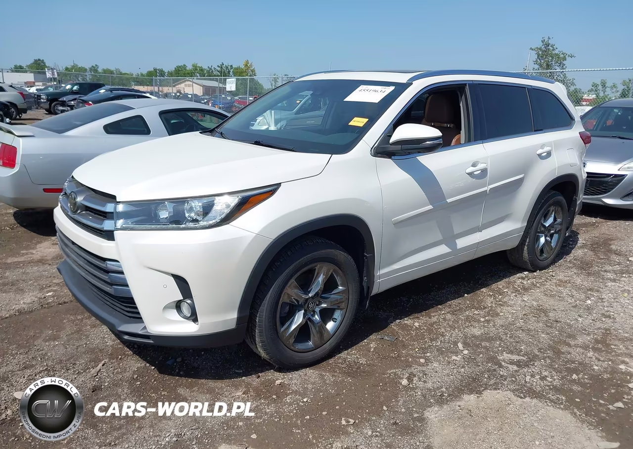 2017 Toyota Highlander Limited Platinum VIN:5TDDZRFH1HS456266 - 2