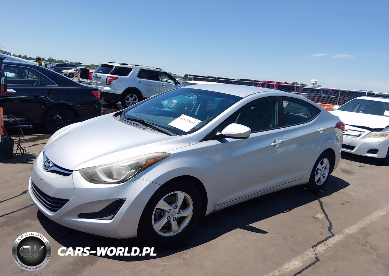 2014 Hyundai Elantra Se VIN:5NPDH4AE3EH479794 - 2