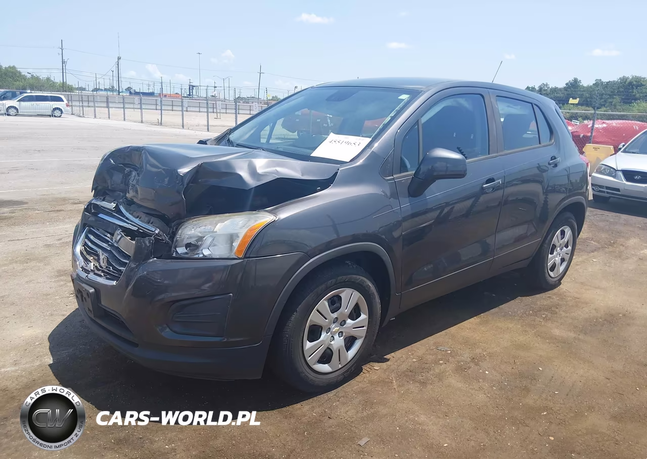 2016 Chevrolet Trax Ls VIN:3GNCJKSB4GL277811 - 2