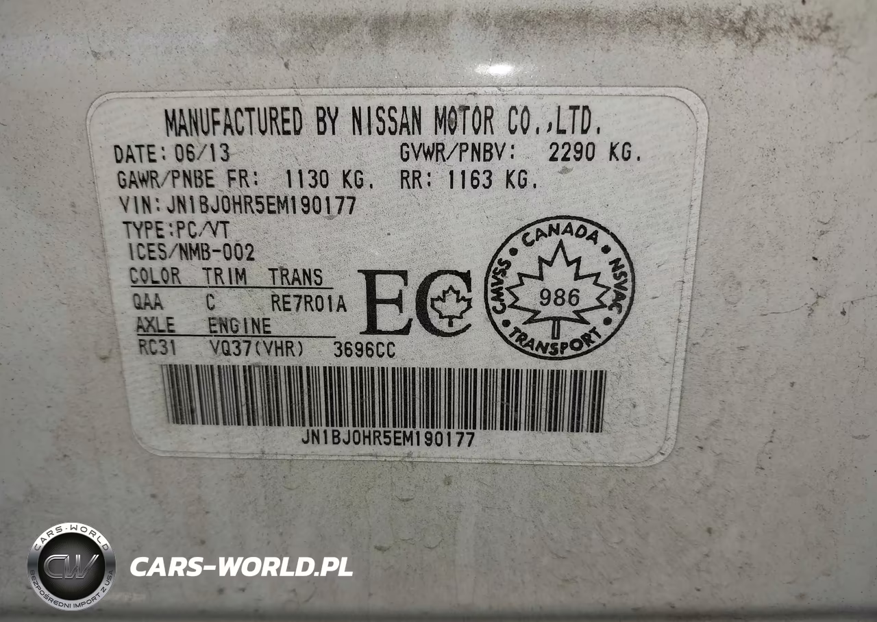 2014 Infiniti Qx50 Journey VIN:JN1BJ0HR5EM190177 - 9