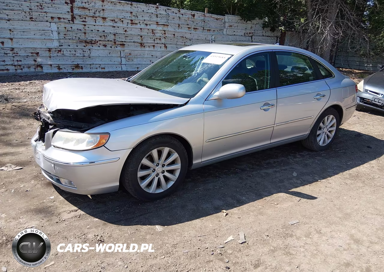 2009 Hyundai Azera Gls VIN:KMHFC46D79A380637 - 2
