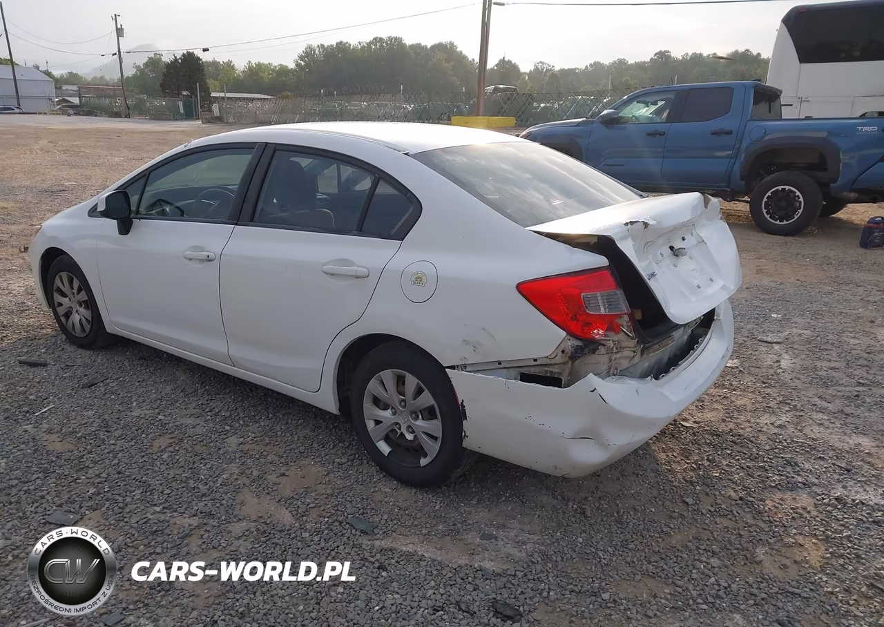 2012 Honda Civic Lx VIN:19XFB2F56CE337223 - 3