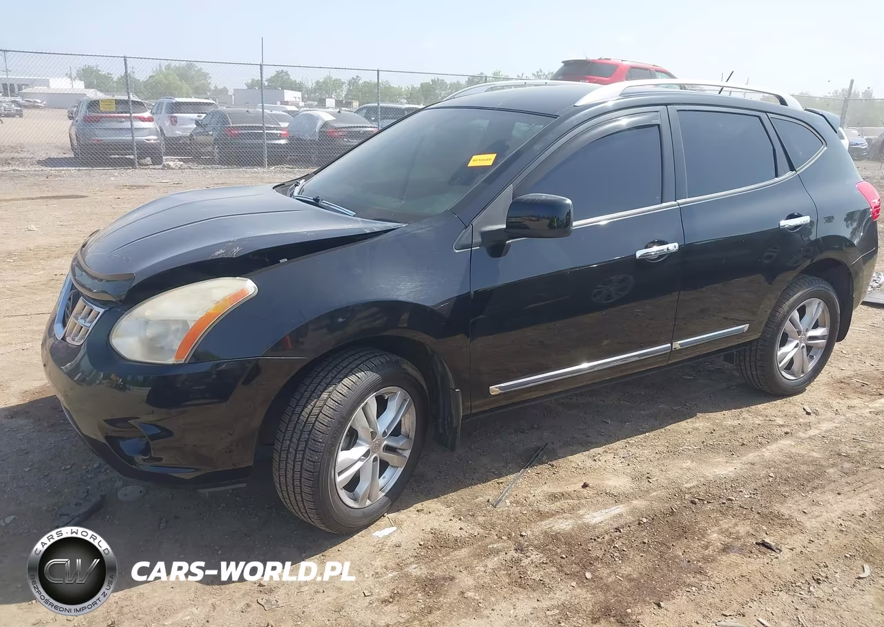 2012 Nissan Rogue Sv VIN:JN8AS5MT9CW300741 - 2