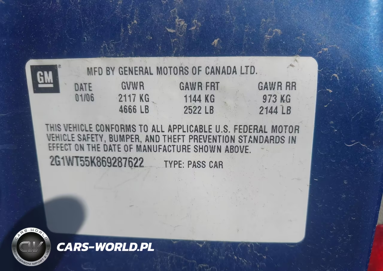 2006 Chevrolet Impala Lt VIN:2G1WT55K869287622 - 9