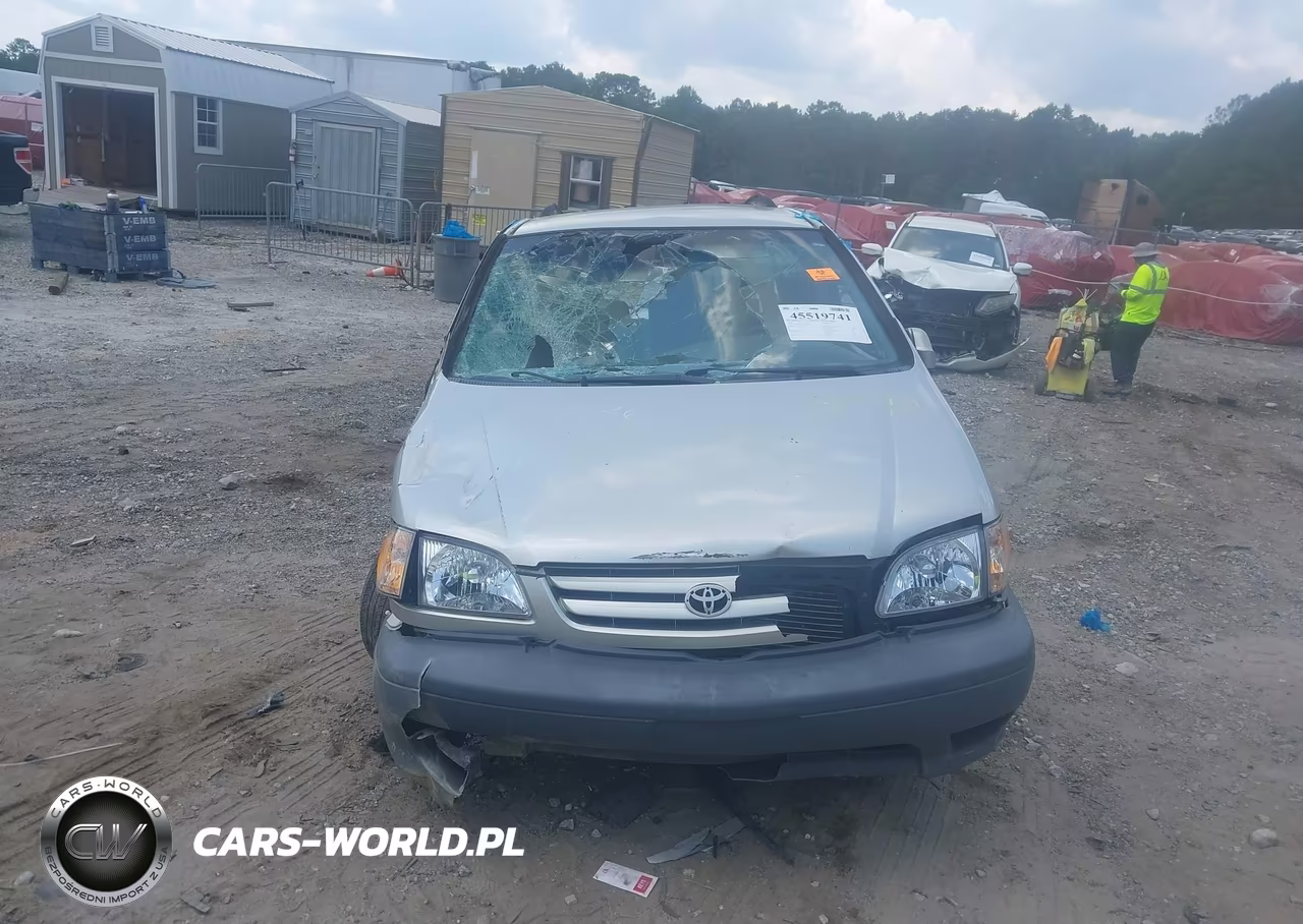 2002 Toyota Sienna Le VIN:4T3ZF13C22U447798 - 11