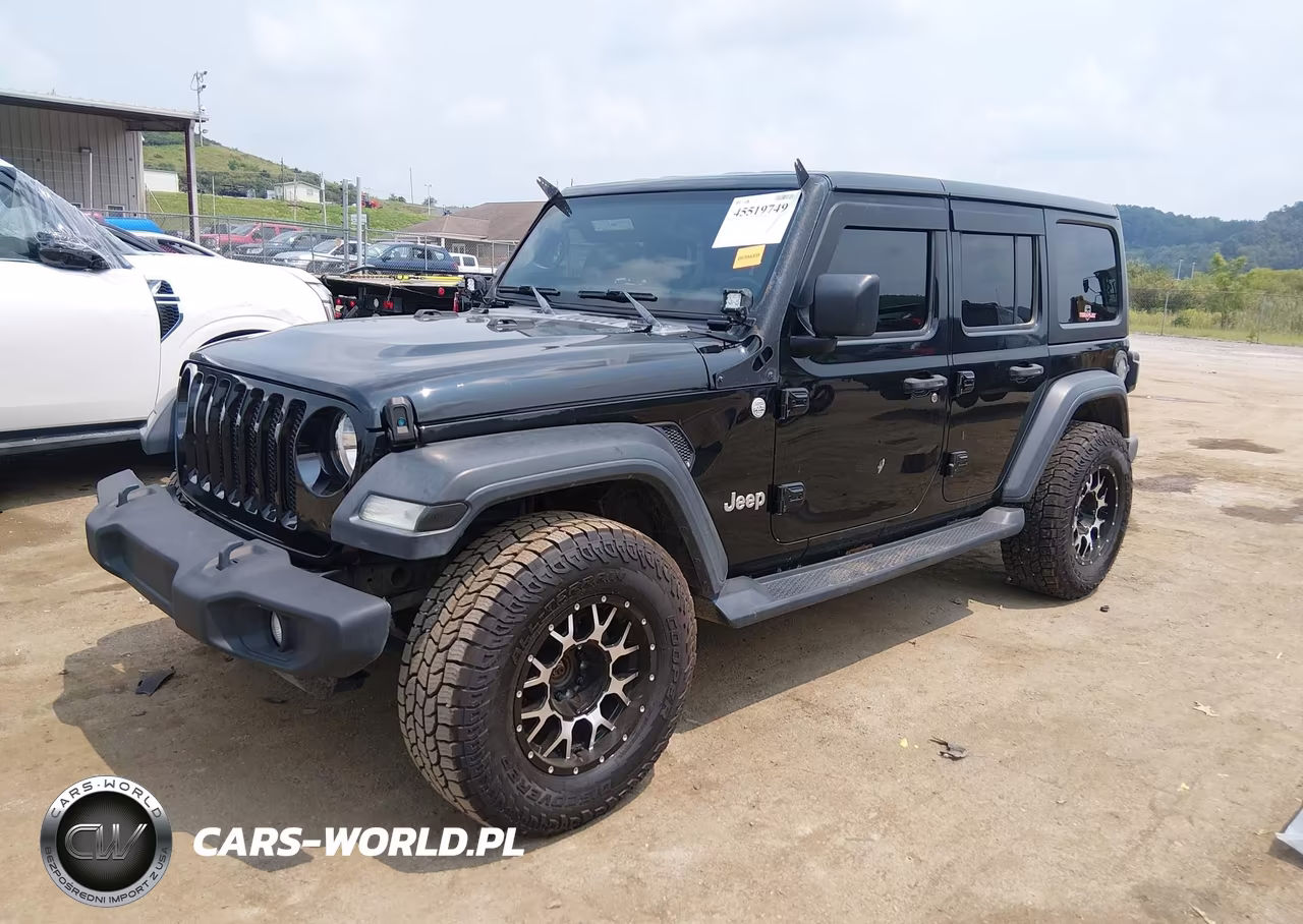 2018 Jeep Wrangler Unlimited Sport S 4X4 VIN:1C4HJXDG2JW111339 - 2