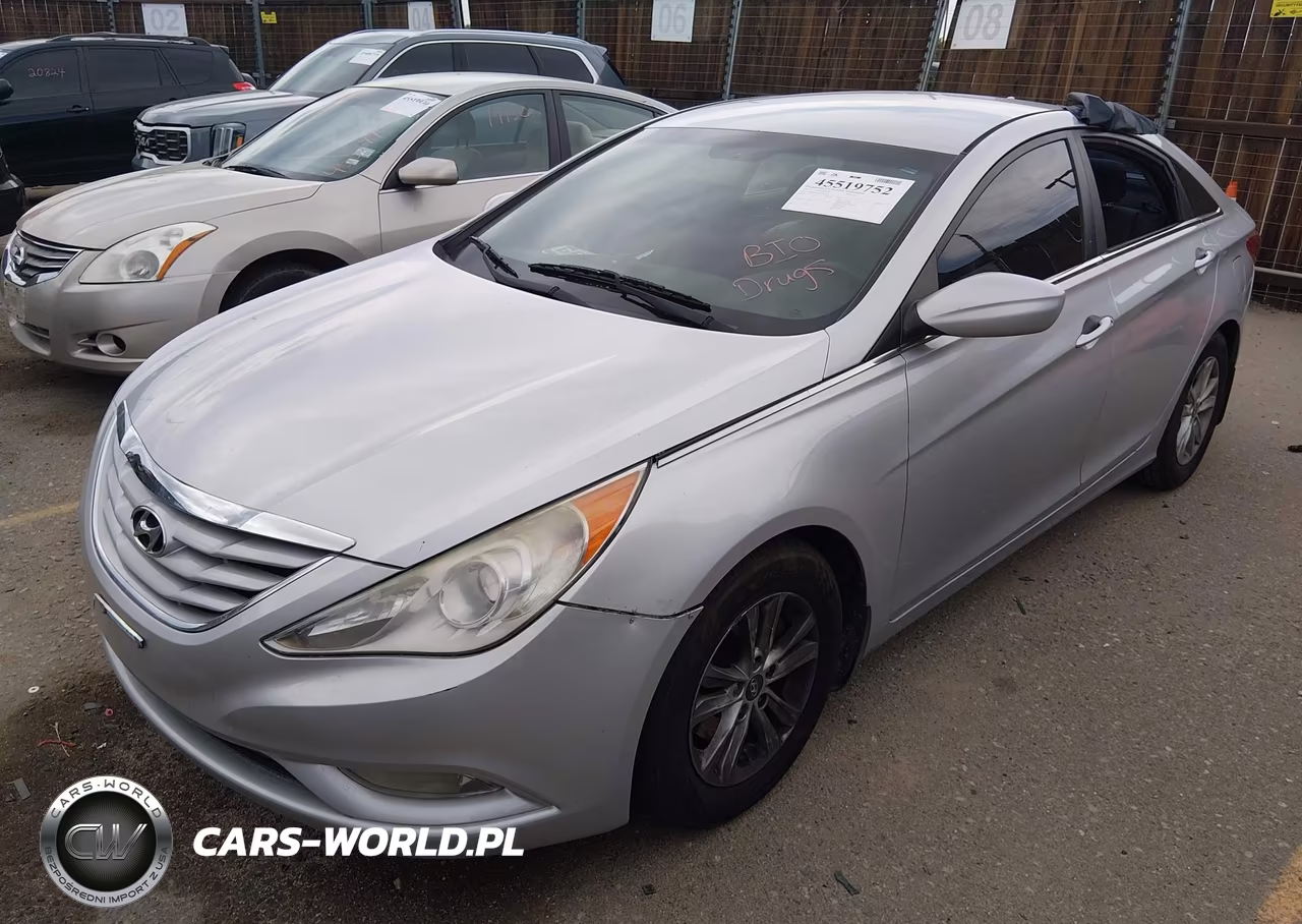 2013 Hyundai Sonata Gls VIN:5NPEB4AC5DH653495 - 2
