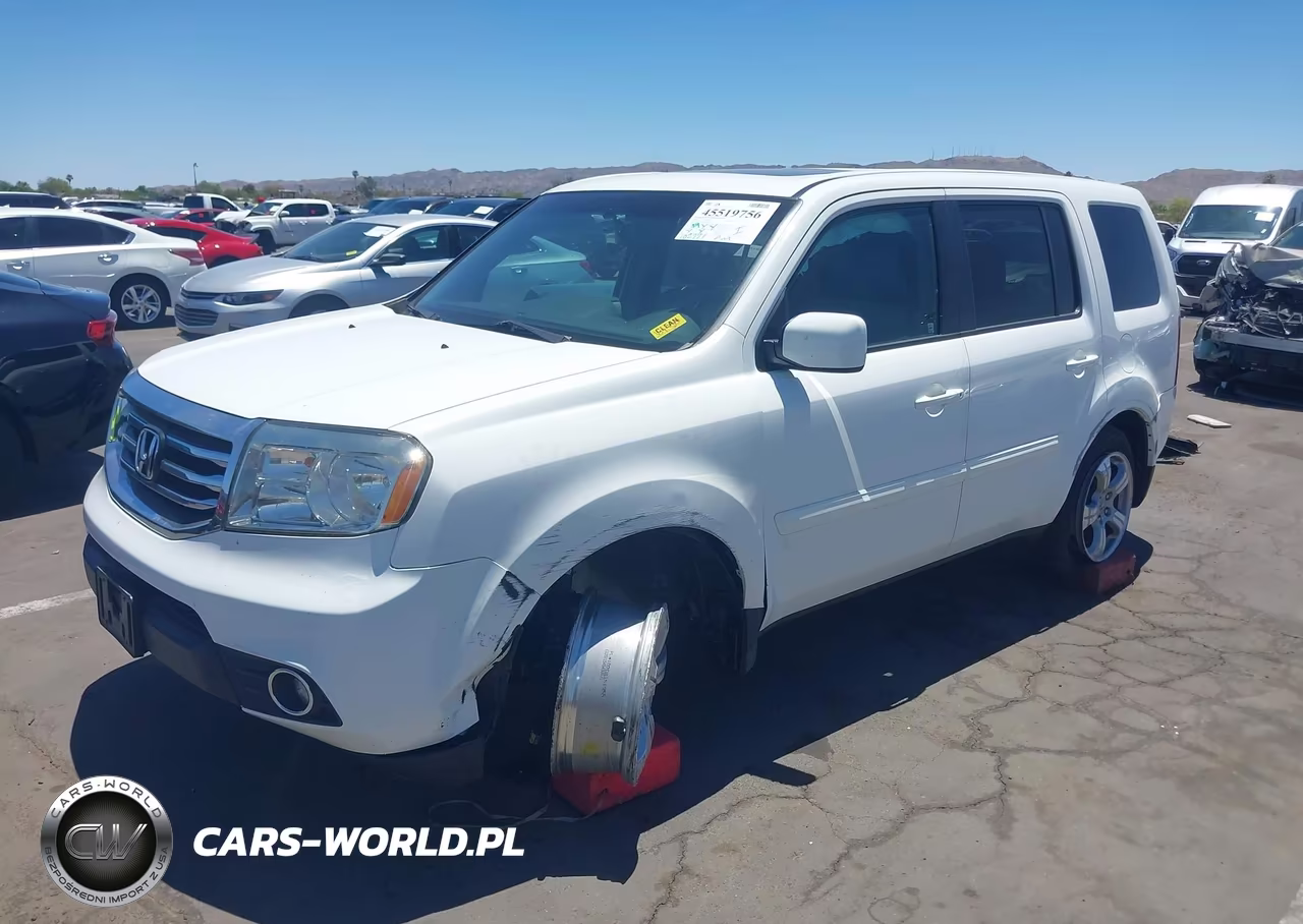 2015 Honda Pilot Ex-L VIN:5FNYF4H56FB061646 - 2