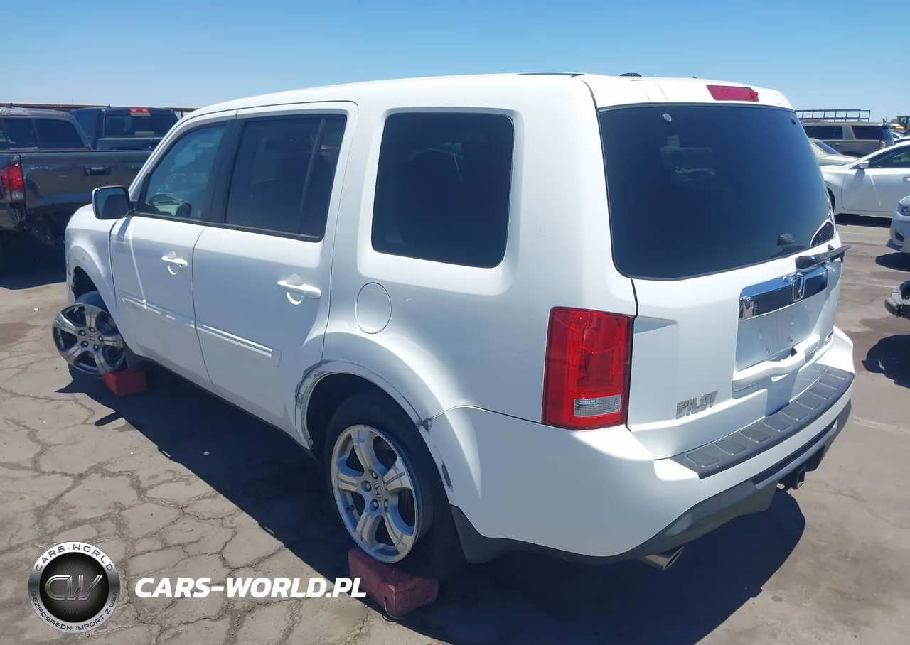 2015 Honda Pilot Ex-L VIN:5FNYF4H56FB061646 - 3