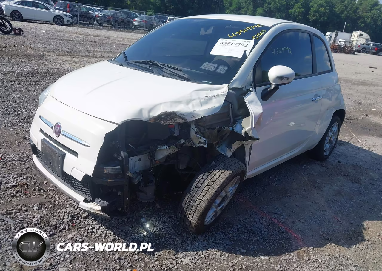 2012 Fiat 500 Pop VIN:3C3CFFAR0CT203266 - 2