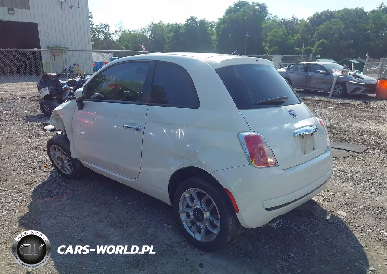 2012 Fiat 500 Pop VIN:3C3CFFAR0CT203266 - 3
