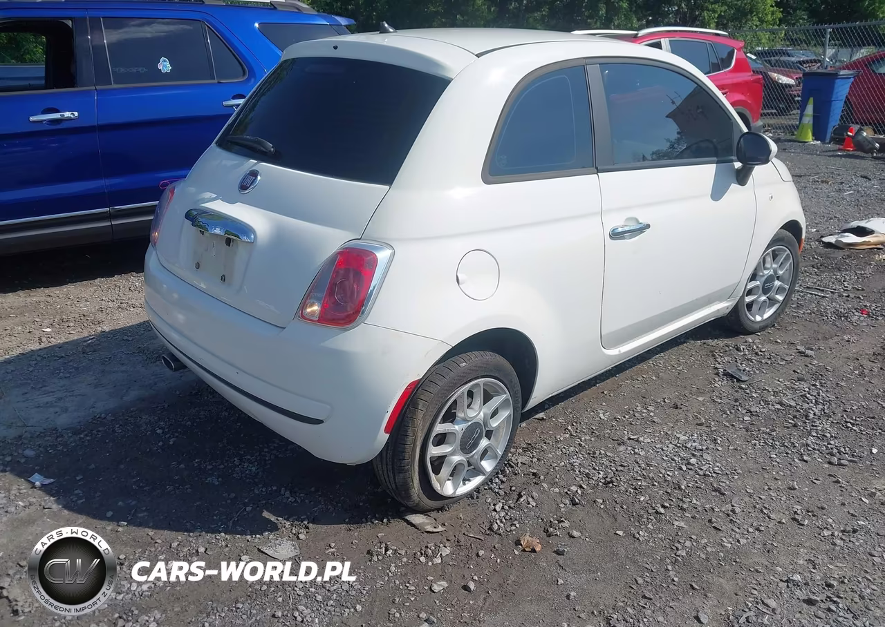 2012 Fiat 500 Pop VIN:3C3CFFAR0CT203266 - 4