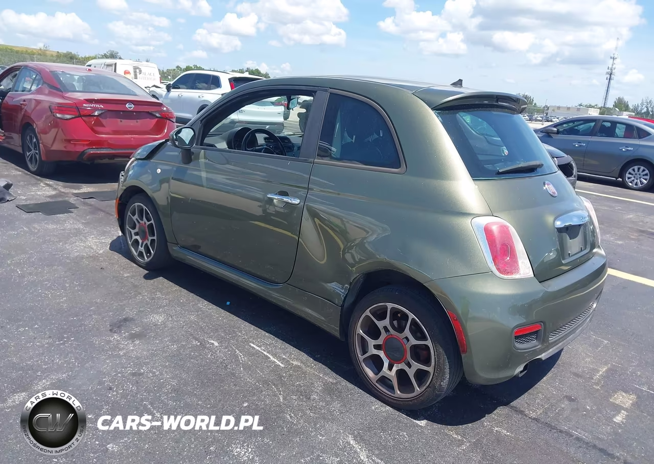 2012 Fiat 500 Sport VIN:3C3CFFBR1CT109041 - 3