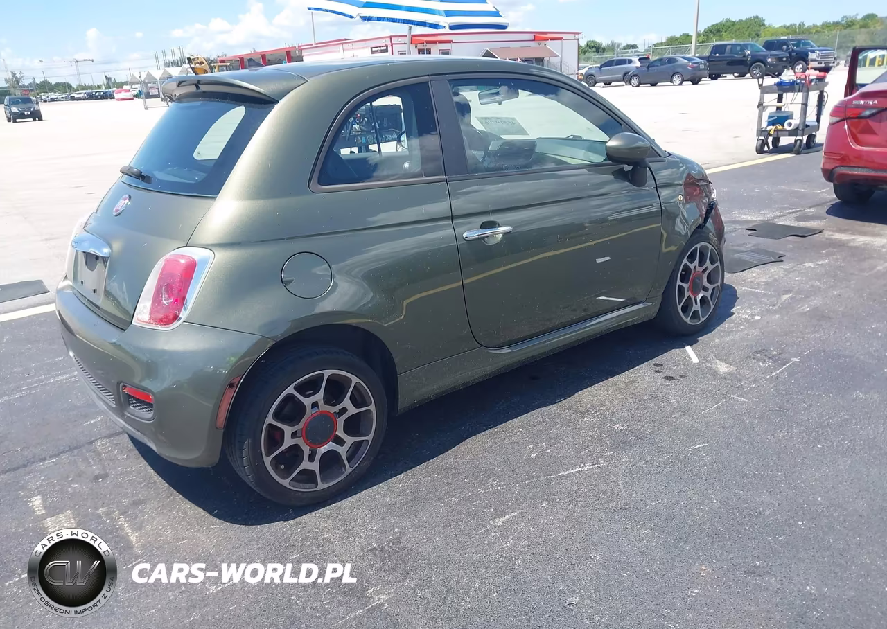 2012 Fiat 500 Sport VIN:3C3CFFBR1CT109041 - 4