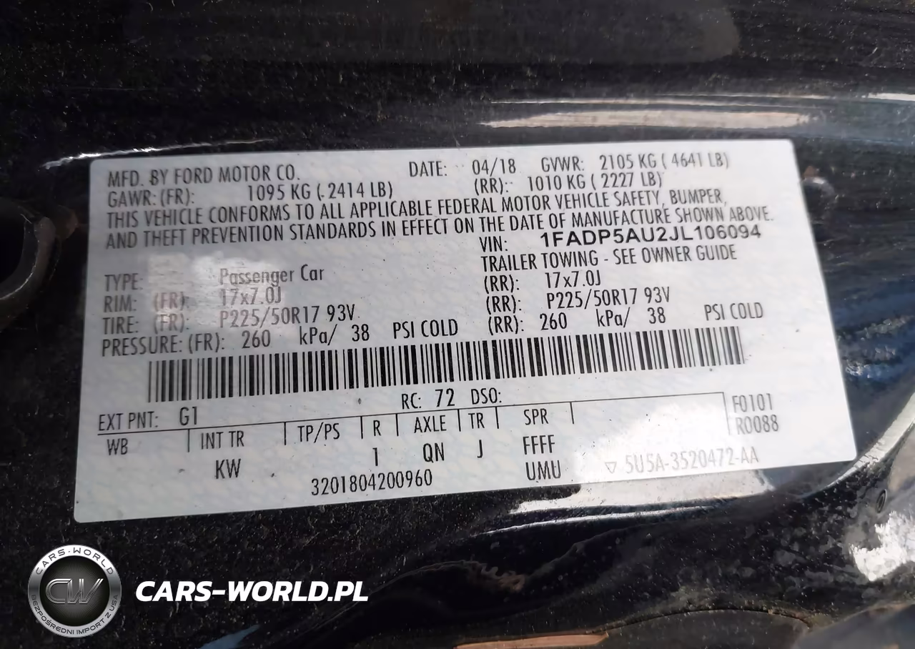2018 Ford C-Max Hybrid Se VIN:1FADP5AU2JL106094 - 9