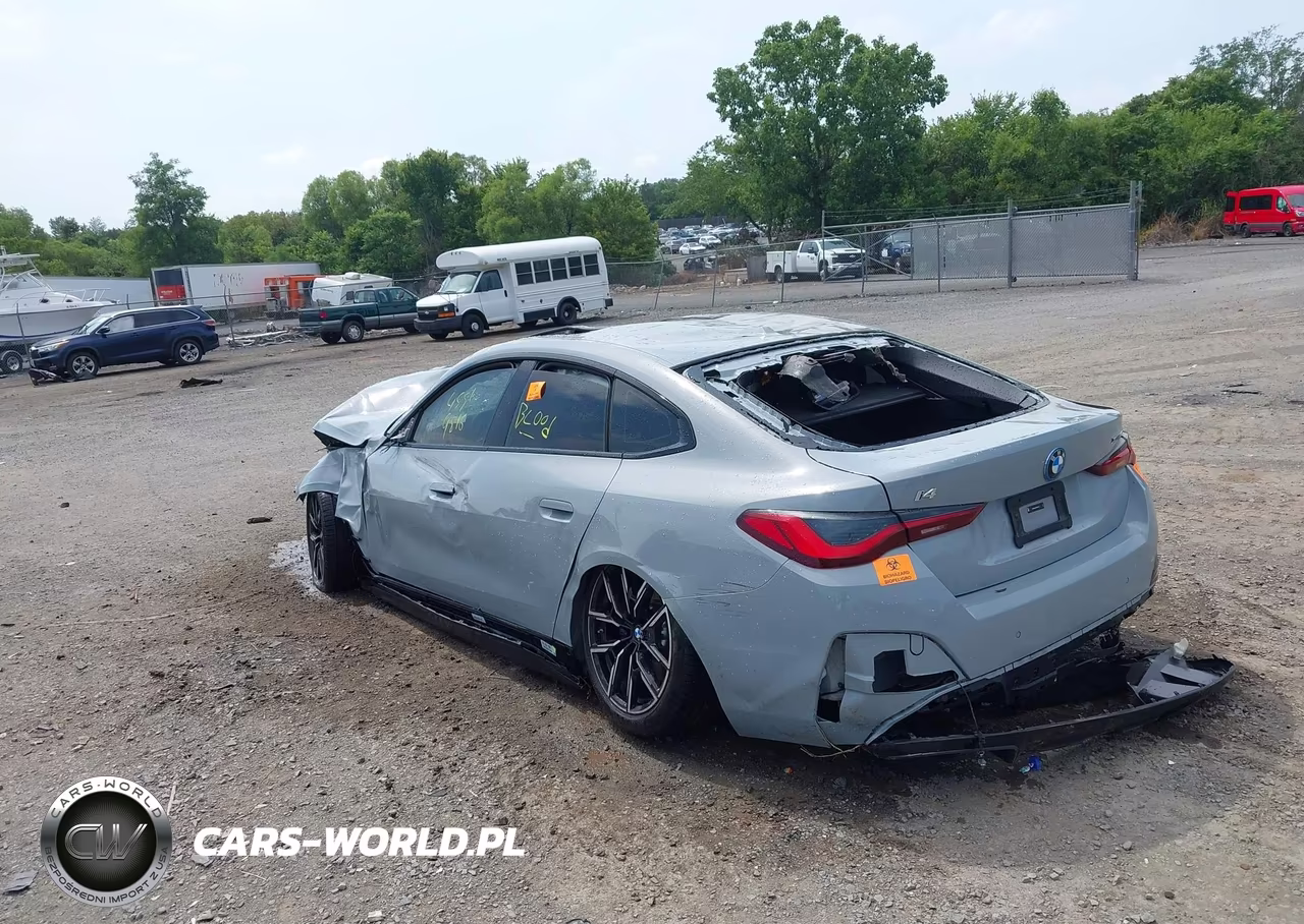 2025 BMW I4 Gran Coupe xDrive40 VIN:WBY43HD06SFU24136 - 3