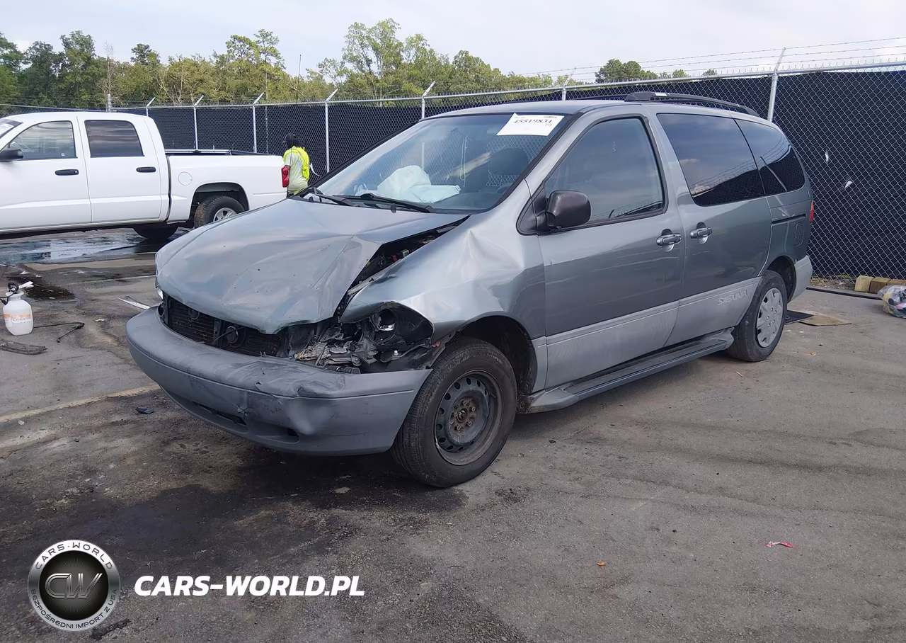 1999 Toyota Sienna Le VIN:4T3ZF13C7XU163428 - 2