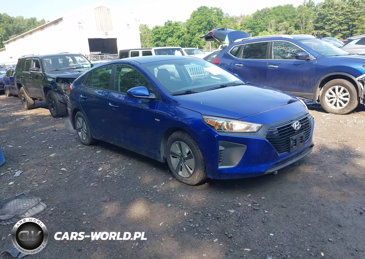 2019 Hyundai Ioniq Hybrid Blue