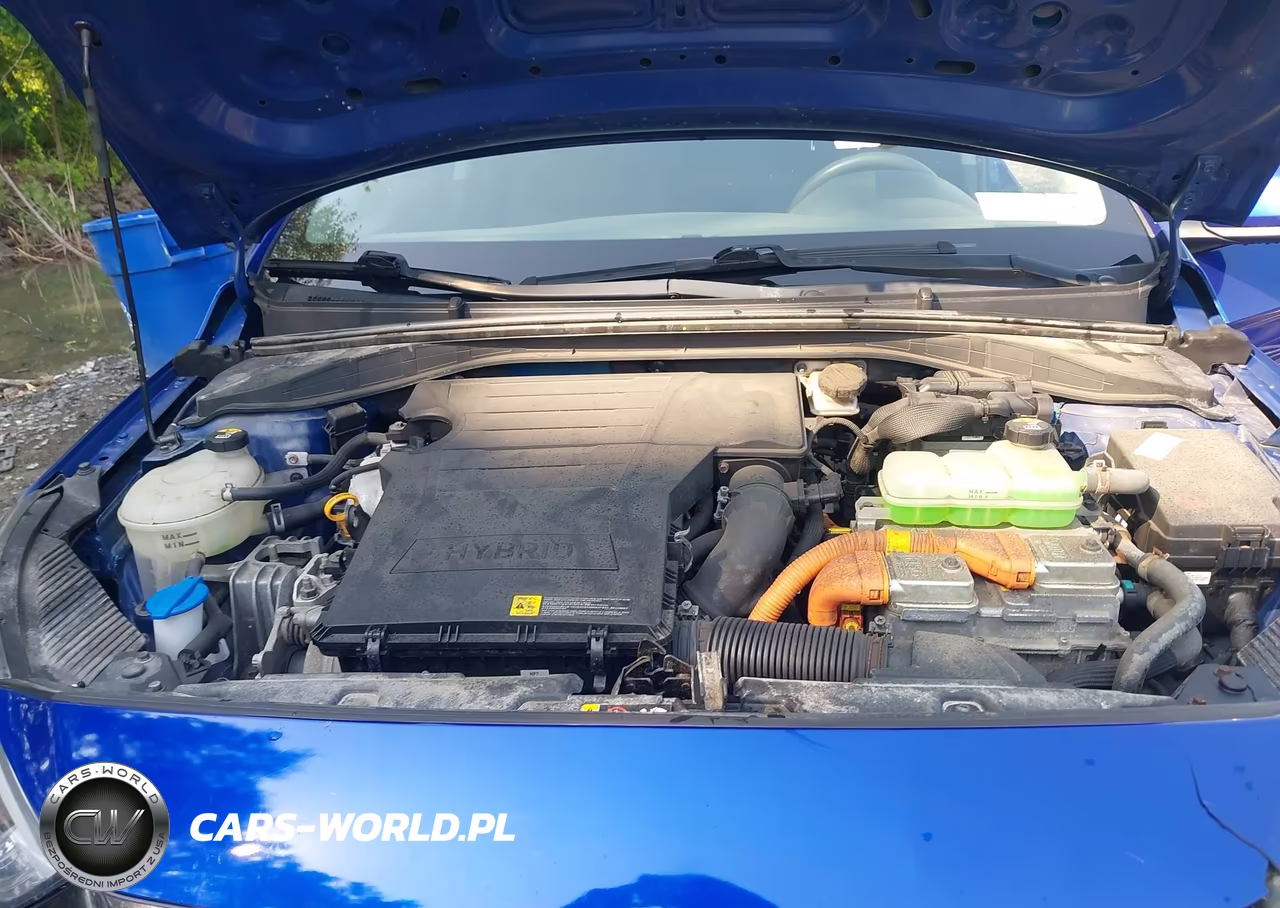 2019 Hyundai Ioniq Hybrid Blue VIN:KMHC65LCXKU128591 - 10