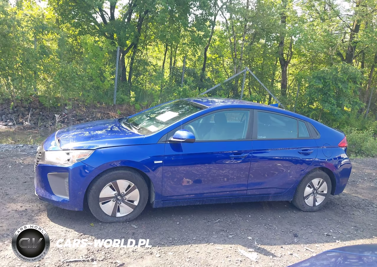 2019 Hyundai Ioniq Hybrid Blue VIN:KMHC65LCXKU128591 - 14