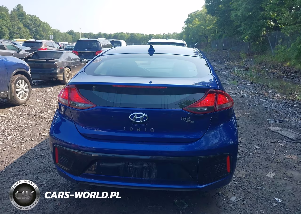 2019 Hyundai Ioniq Hybrid Blue VIN:KMHC65LCXKU128591 - 16