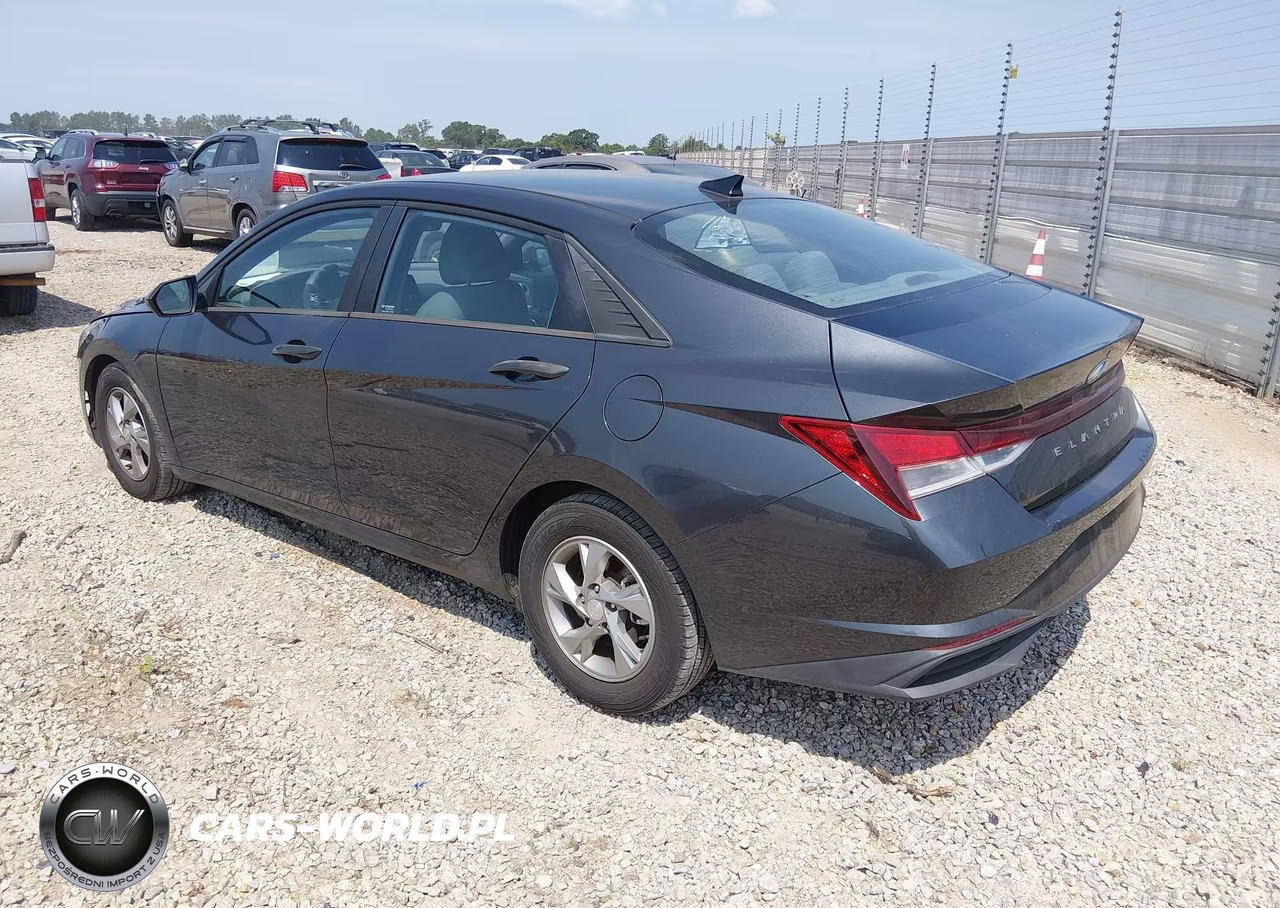 2021 Hyundai Elantra Se VIN:5NPLL4AG6MH042446 - 3
