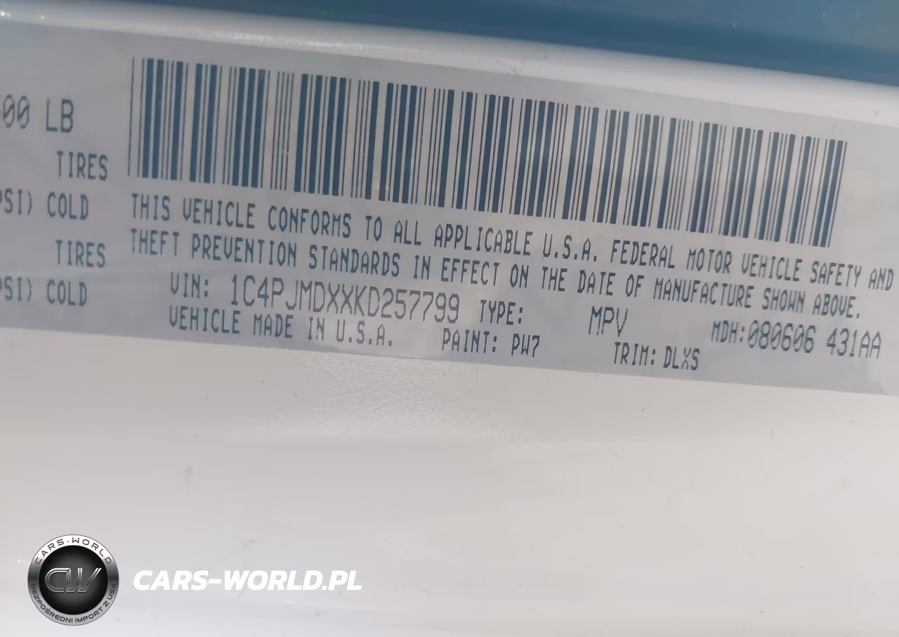 2019 Jeep Cherokee Limited 4X4 VIN:1C4PJMDXXKD257799 - 9