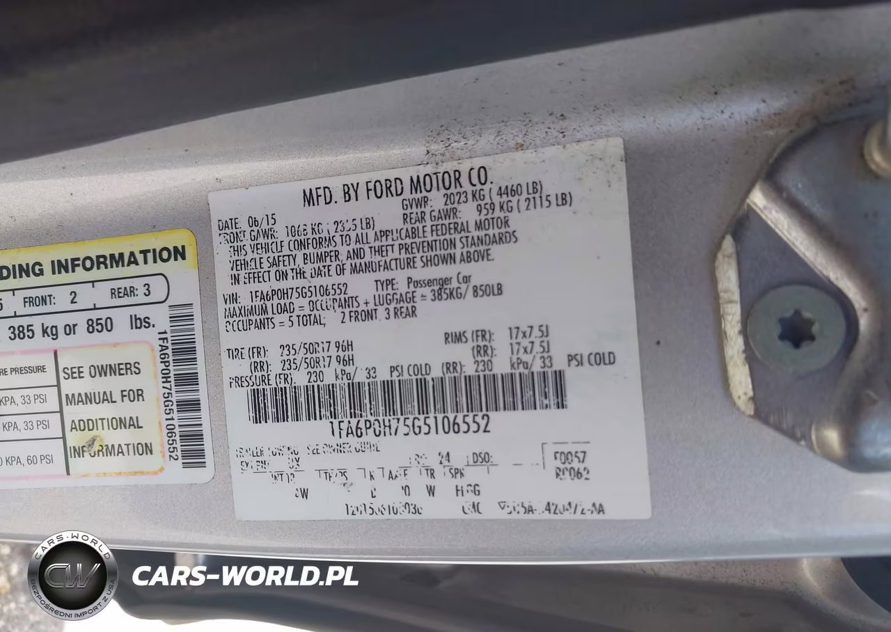 2016 Ford Fusion Se VIN:1FA6P0H75G5106552 - 9