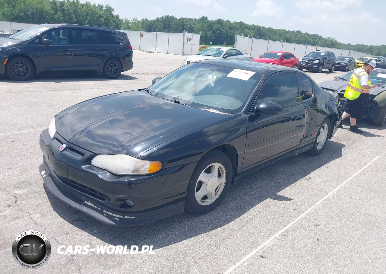 2001 Chevrolet Monte Carlo Ss VIN:2G1WX15K119127118 - 2