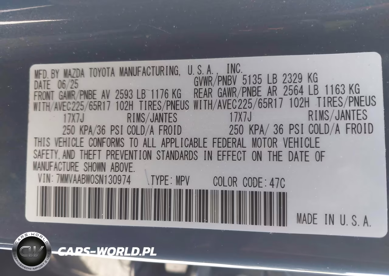 2025 Mazda Cx-50 Hybrid Preferred Package VIN:7MMVAABW0SN130974 - 9