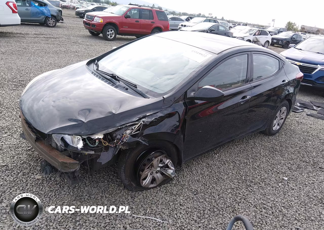 2016 Hyundai Elantra Se VIN:KMHDH4AE2GU604501 - 2