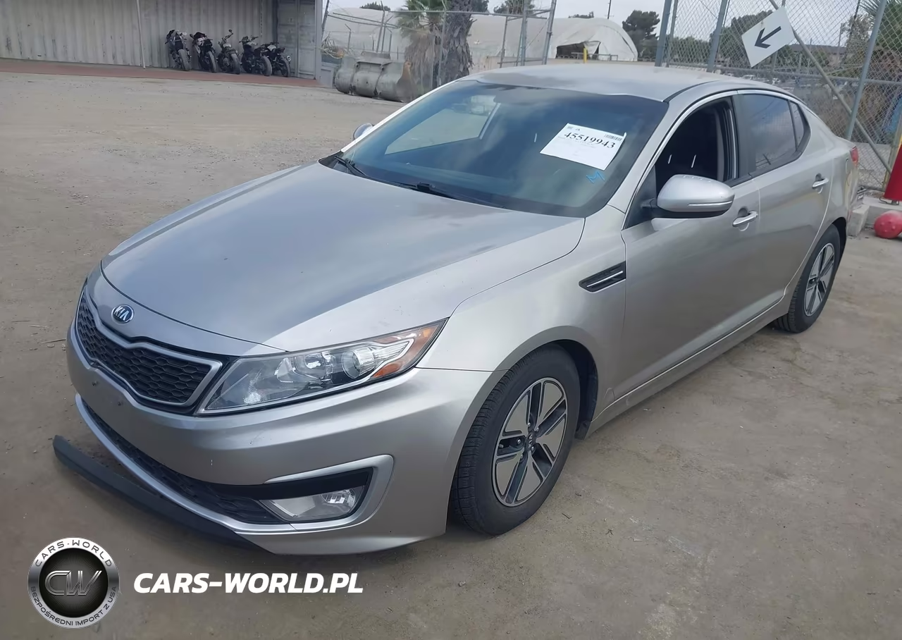 2013 Kia Optima Hybrid Lx VIN:KNAGM4AD8D5038805 - 2