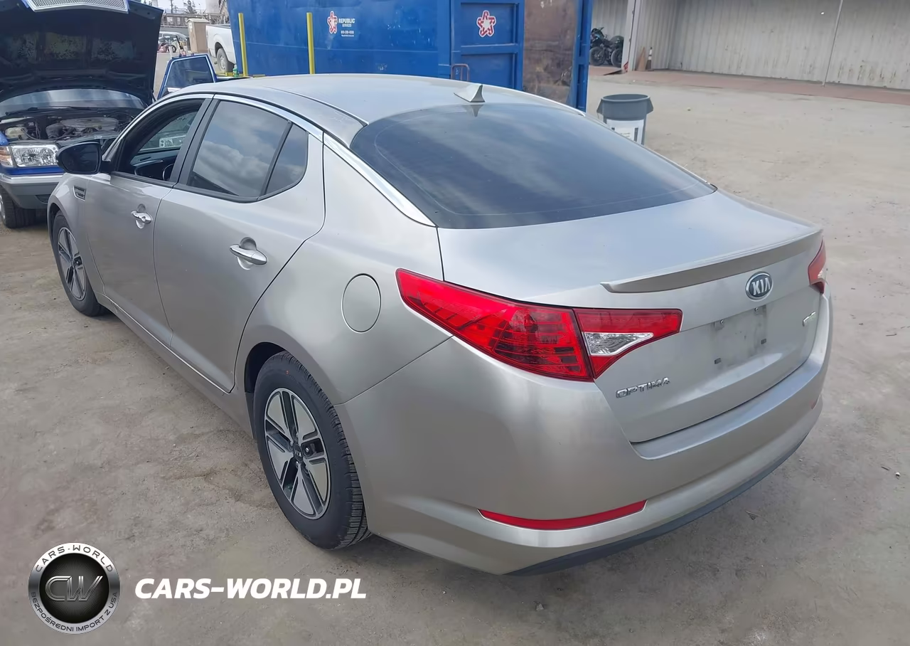 2013 Kia Optima Hybrid Lx VIN:KNAGM4AD8D5038805 - 3