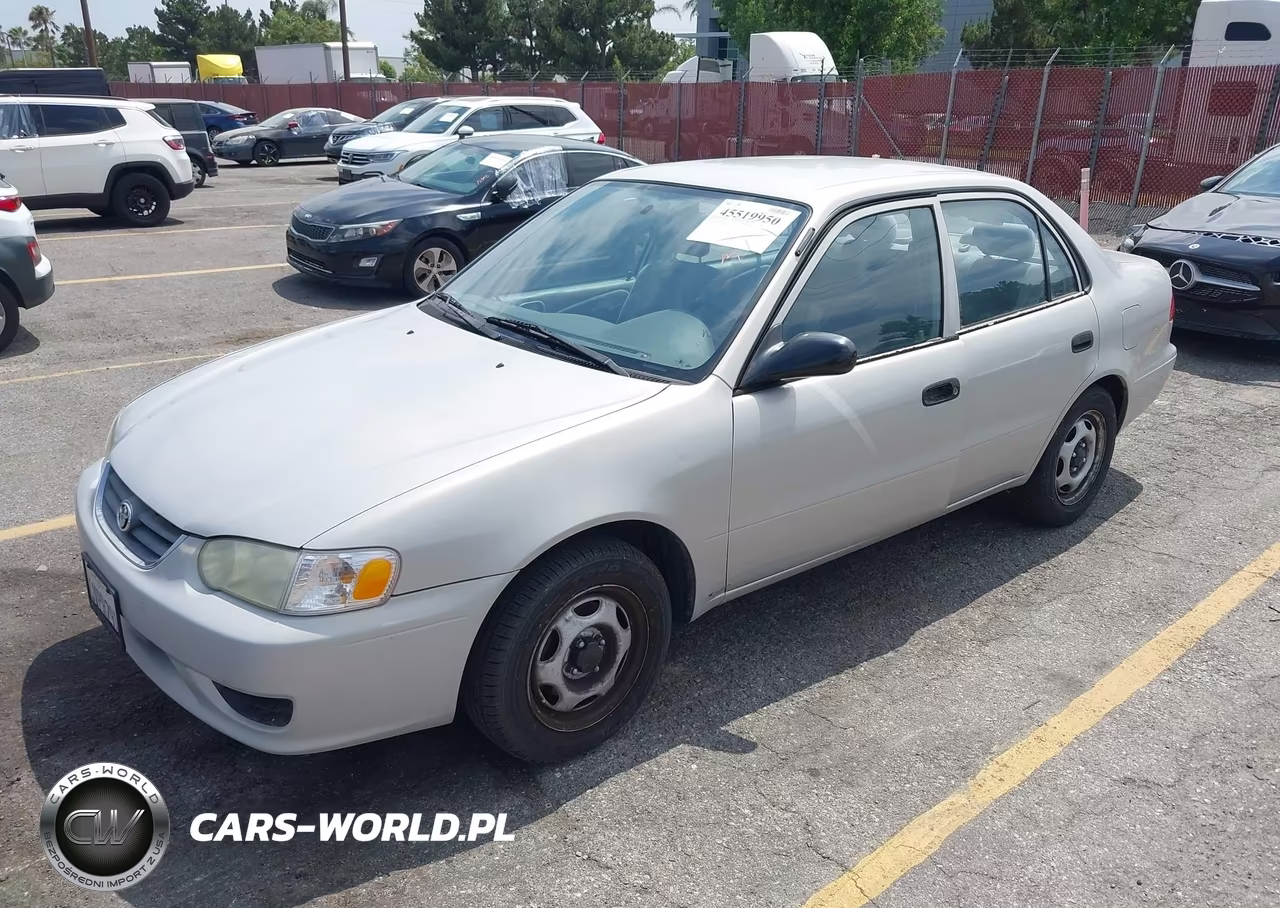 2002 Toyota Corolla Ce VIN:1NXBR12E92Z654242 - 2